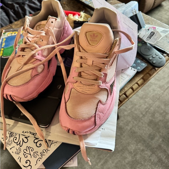 adidas Shoes - Kylie Adidas Falcon size 10 adidas 2019 Falcon Pink Sneakers 
Great condition